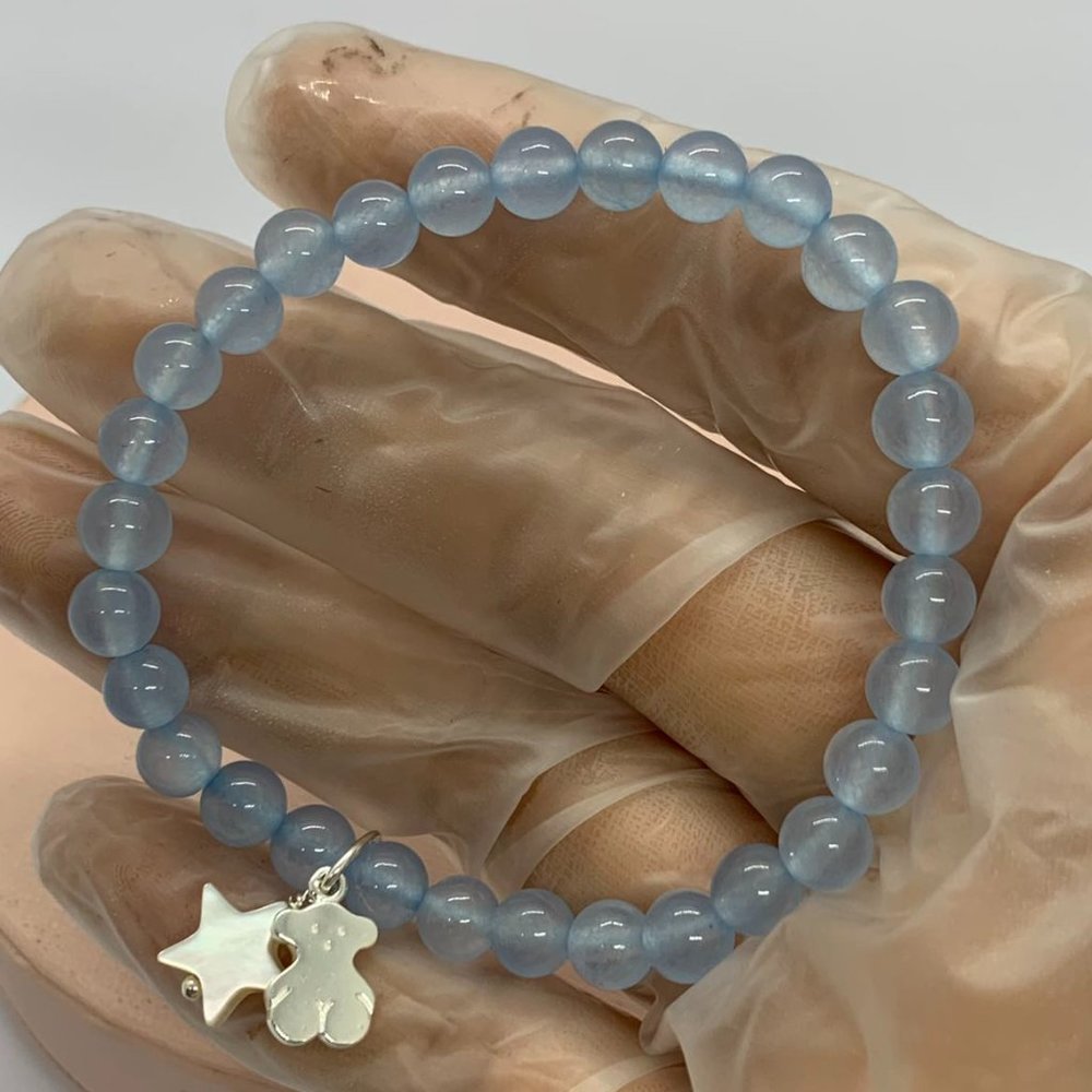 TOUS Bracelet Quartzite TOUS Color Bracelet with Bear & Star Pendant Women